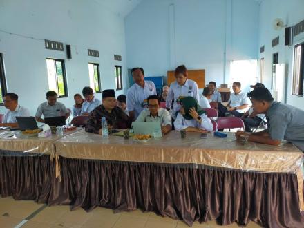 Input dan Upload Hasil Pendataan ID Serentak se-Kecamatan Gandusari